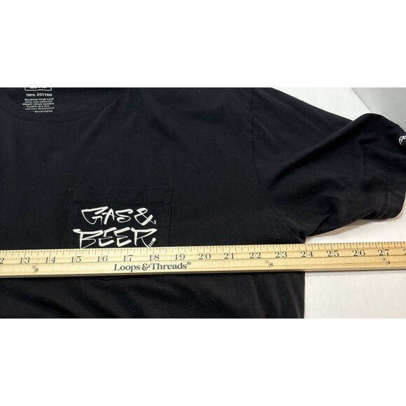 TEE Shirt Fast House 805 Size 2XL Black 100 % Cotton - Picture 4 of 8